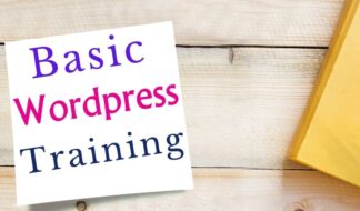 Basic wordpress training